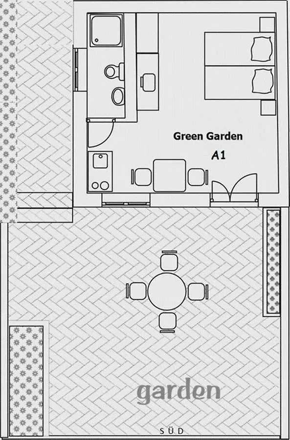 Studio Green Garden Borik Rovinj Apartment