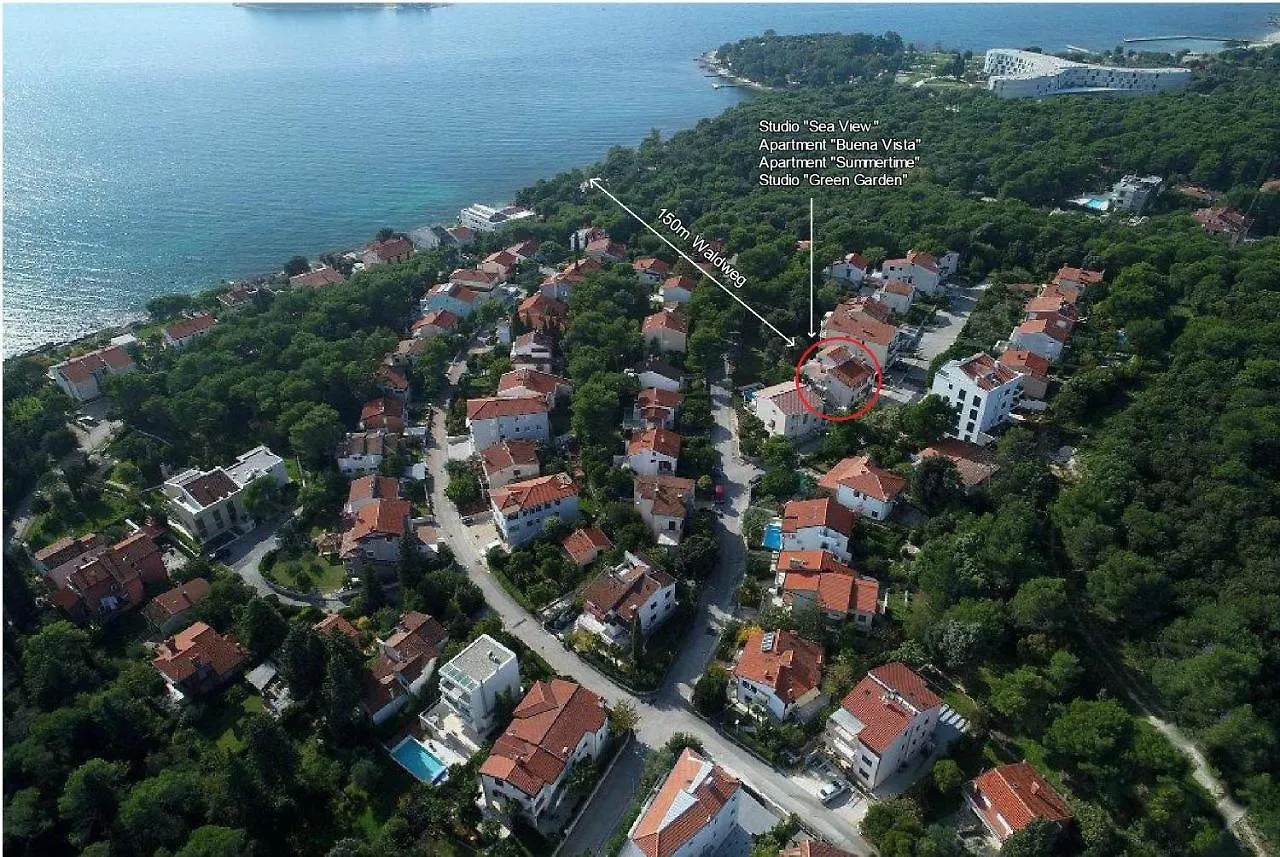 Studio Green Garden Borik Ровинь 0*,  Хорватия